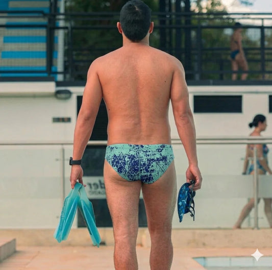 Pantaloneta corta - Azul Nebulosa