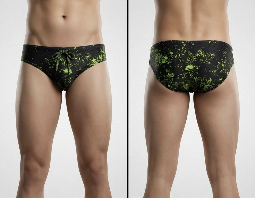 Pantaloneta corta - Verde Nebulosa