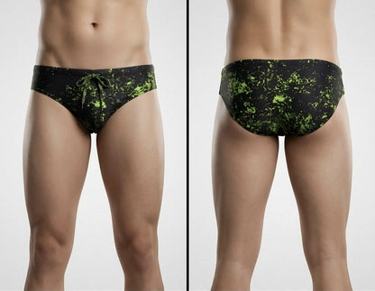 Pantaloneta corta - Verde Nebulosa